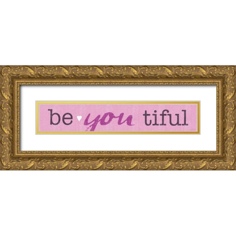 Beautiful Gold Ornate Wood Framed Art Print with Double Matting by Marrott, Stephanie