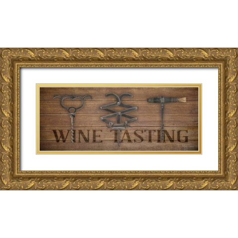 Corkscrew Gold Ornate Wood Framed Art Print with Double Matting by Marrott, Stephanie