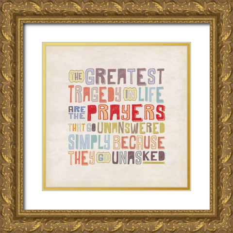 The Greatest Gold Ornate Wood Framed Art Print with Double Matting by Marrott, Stephanie
