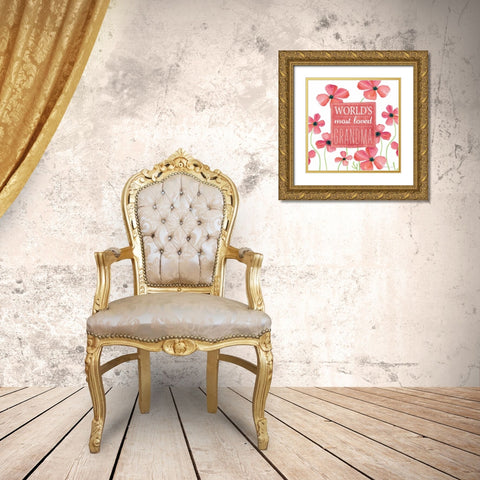 Loved Grandma II Gold Ornate Wood Framed Art Print with Double Matting by Marrott, Stephanie