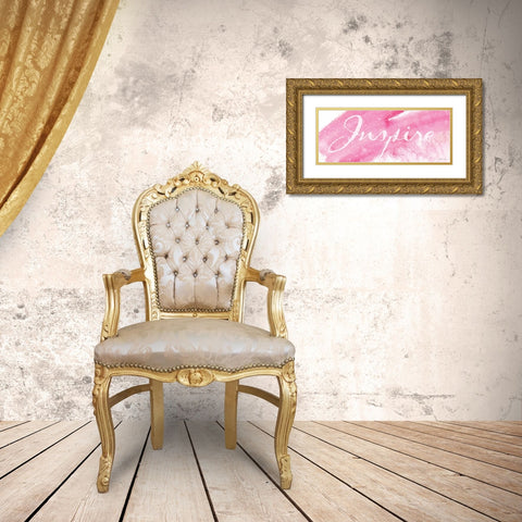 Inspire Gold Ornate Wood Framed Art Print with Double Matting by Marrott, Stephanie