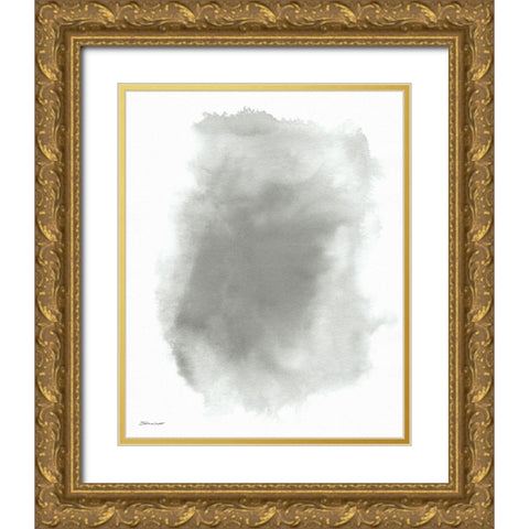 Grey Wash Gold Ornate Wood Framed Art Print with Double Matting by Marrott, Stephanie