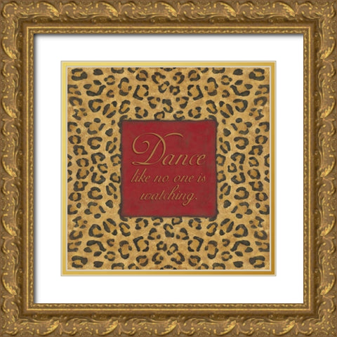 Dance Gold Ornate Wood Framed Art Print with Double Matting by Marrott, Stephanie
