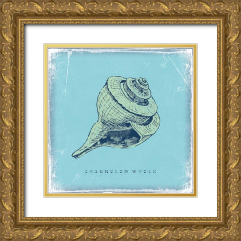 Whelk Gold Ornate Wood Framed Art Print with Double Matting by Marrott, Stephanie