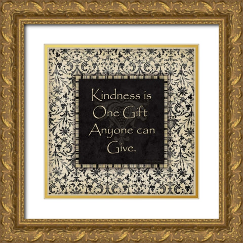 Kindness Gold Ornate Wood Framed Art Print with Double Matting by Marrott, Stephanie