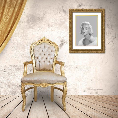 Classic Beauty II Gold Ornate Wood Framed Art Print with Double Matting by Consani, Chris