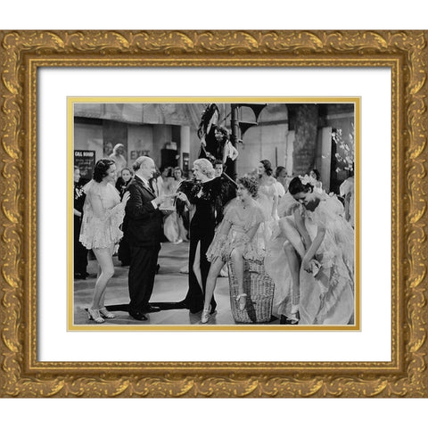 Cary Grant - Suzy Gold Ornate Wood Framed Art Print with Double Matting by Hollywood Photo Archive