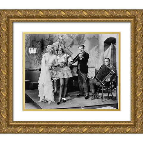 Cary Grant - Suzy Gold Ornate Wood Framed Art Print with Double Matting by Hollywood Photo Archive