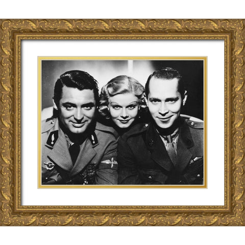 Cary Grant - Suzy Gold Ornate Wood Framed Art Print with Double Matting by Hollywood Photo Archive