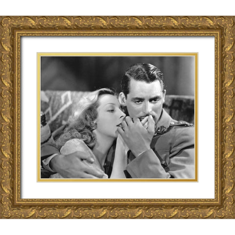 Cary Grant - Last Outpost Gold Ornate Wood Framed Art Print with Double Matting by Hollywood Photo Archive