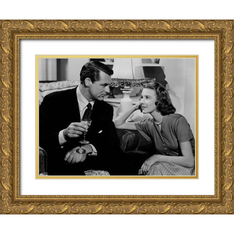 Cary Grant - Every Girl Should Be Married Gold Ornate Wood Framed Art Print with Double Matting by Hollywood Photo Archive