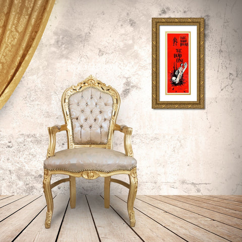 Dead One Gold Ornate Wood Framed Art Print with Double Matting by Hollywood Photo Archive