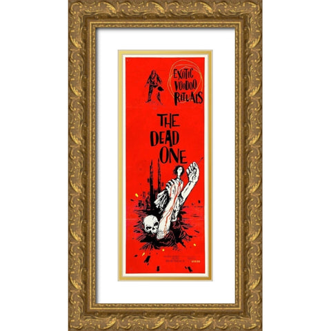 Dead One Gold Ornate Wood Framed Art Print with Double Matting by Hollywood Photo Archive