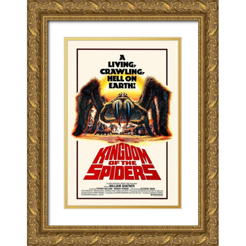 Kingdom of The Spiders Gold Ornate Wood Framed Art Print with Double Matting by Hollywood Photo Archive