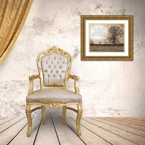 Choices Gold Ornate Wood Framed Art Print with Double Matting by Susie Boyer