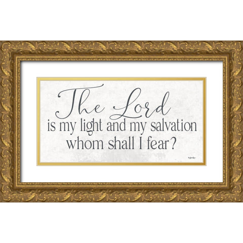 The Lord Gold Ornate Wood Framed Art Print with Double Matting by Boyer, Susie