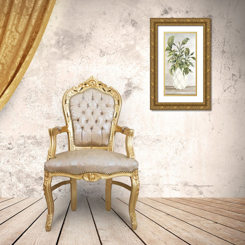 Simple Beauty I Gold Ornate Wood Framed Art Print with Double Matting by Jacobs, Cindy