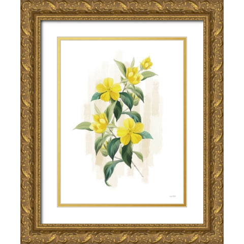 Goldilocks II Gold Ornate Wood Framed Art Print with Double Matting by House Fenway