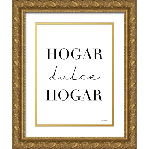 Spanish Home Sweet Home II Gold Ornate Wood Framed Art Print with Double Matting by Stellar Design Studio