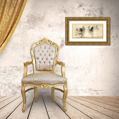 Untitled Gold Ornate Wood Framed Art Print with Double Matting by Kudriavtseva, Anna