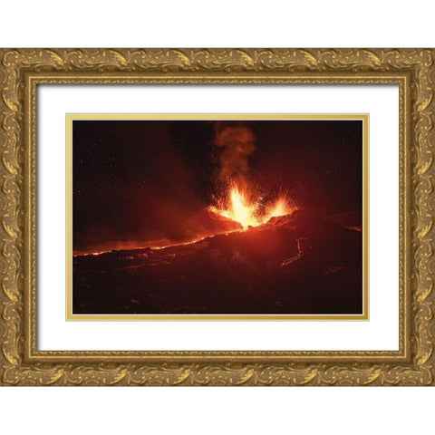 Contemplation Gold Ornate Wood Framed Art Print with Double Matting by Gabriel, Barathieu