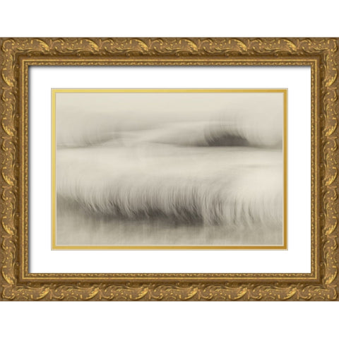 Waterside Gold Ornate Wood Framed Art Print with Double Matting by Talen, Nel