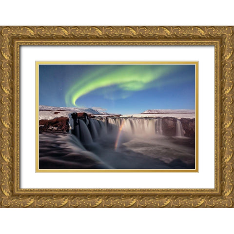 The Astonishing Gold Ornate Wood Framed Art Print with Double Matting by Tronto, Mauro