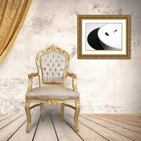N-T Gold Ornate Wood Framed Art Print with Double Matting by Vangindertael, Luc