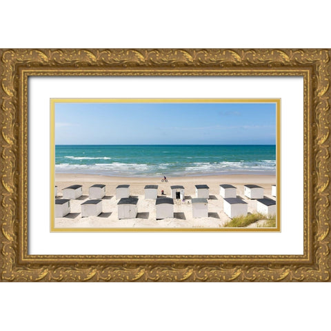 West Coast Mood. On A Summer Day Iii Gold Ornate Wood Framed Art Print with Double Matting by Londal, Leif