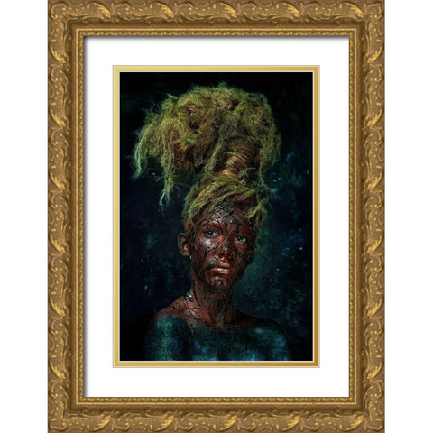 Arbor Mundi Gold Ornate Wood Framed Art Print with Double Matting by Kovalev, Ivan