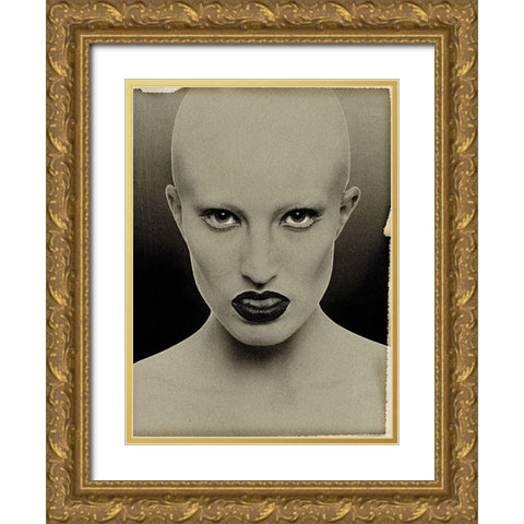 Pelata Gold Ornate Wood Framed Art Print with Double Matting by Affolti, Giordano