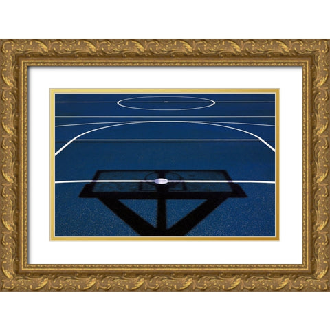 The Court Gold Ornate Wood Framed Art Print with Double Matting by Hawerkamp, Hans-Wolfgang