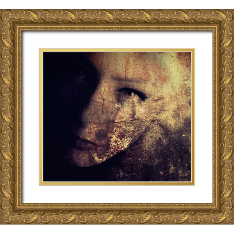 Out Of Nowhere Gold Ornate Wood Framed Art Print with Double Matting by Kovacevic, Mirjana