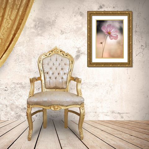 Cosmos Gold Ornate Wood Framed Art Print with Double Matting by Gronkjar, Lotte