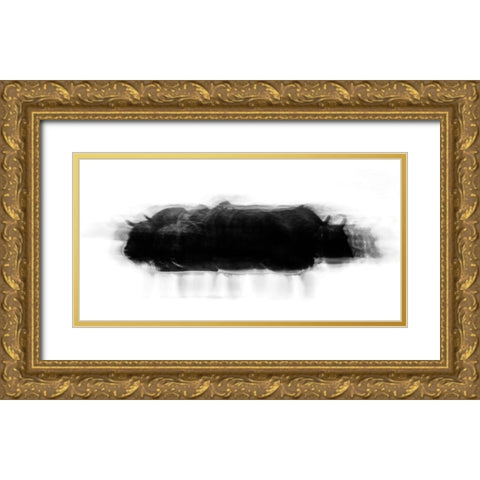 Where Now Gold Ornate Wood Framed Art Print with Double Matting by Golob, Gorazd