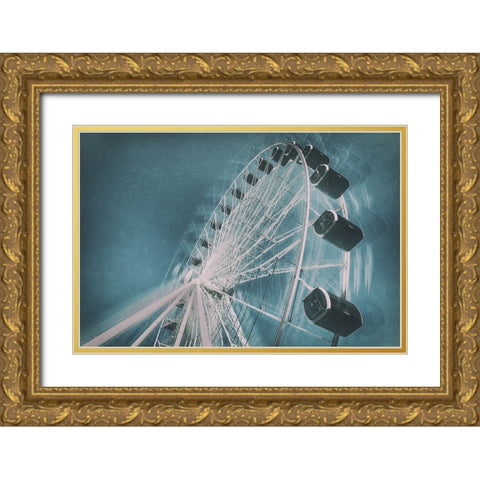 Completely Detached Gold Ornate Wood Framed Art Print with Double Matting by Schleicher-Schwarz, Roswitha