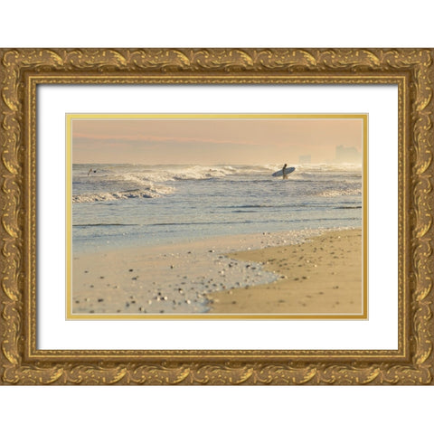 *** Gold Ornate Wood Framed Art Print with Double Matting by Mikulska, Aneta