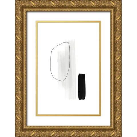In this Together Gold Ornate Wood Framed Art Print with Double Matting by Sawall, Anastasia