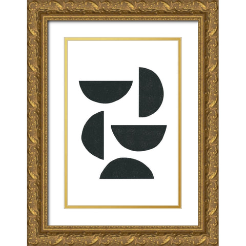 My kind of Balance Gold Ornate Wood Framed Art Print with Double Matting by Sawall, Anastasia