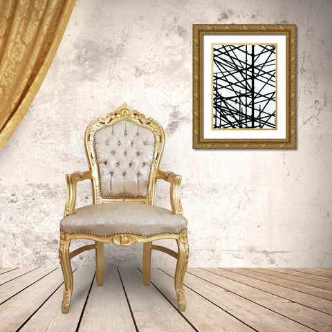 Coffee Break Gold Ornate Wood Framed Art Print with Double Matting by Cederberg, Marcus