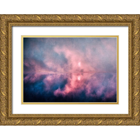 Mystical Moonrise I Gold Ornate Wood Framed Art Print with Double Matting by Tao, Vitee