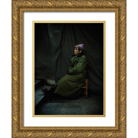 Interludes VII - A Photo Collection Gold Ornate Wood Framed Art Print with Double Matting by Steverson, Michael