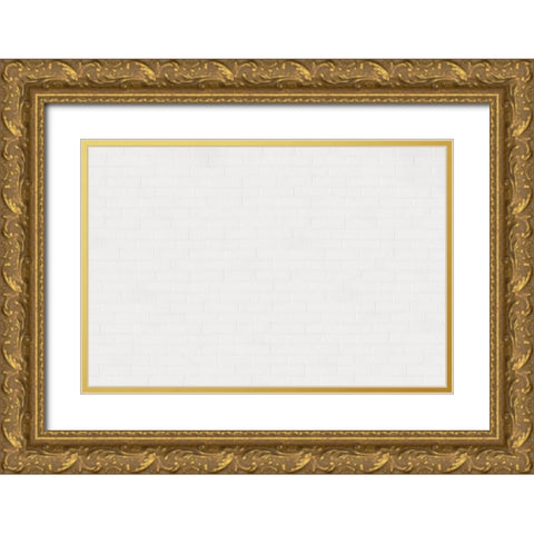 Texture 68 Gold Ornate Wood Framed Art Print with Double Matting by 1x Studio III