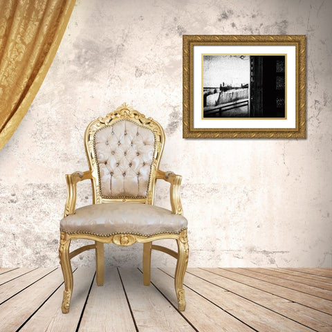 No Tomorrow Gold Ornate Wood Framed Art Print with Double Matting by Correia, Rui