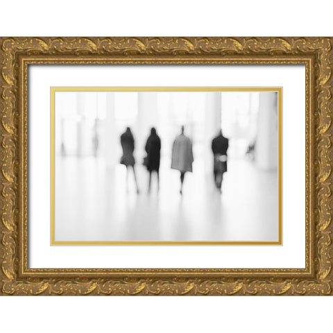 In The Gallery Gold Ornate Wood Framed Art Print with Double Matting by Schleicher-Schwarz, Roswitha