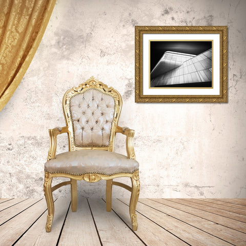 Balcony Gold Ornate Wood Framed Art Print with Double Matting by Vazan, Karol