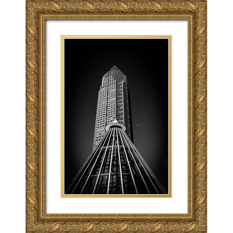 Into The Sky Gold Ornate Wood Framed Art Print with Double Matting by Cabguy, Kilian