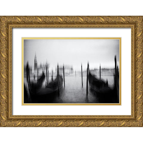 Sognare a Venezia Gold Ornate Wood Framed Art Print with Double Matting by Hullot Scalvenzi, Benjamine