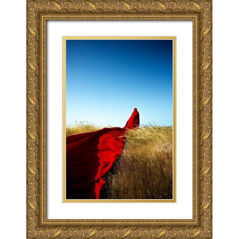 Always going and never staying Gold Ornate Wood Framed Art Print with Double Matting by Sedaghi, Hooman