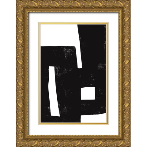 I was never there Gold Ornate Wood Framed Art Print with Double Matting by uplusmestudio